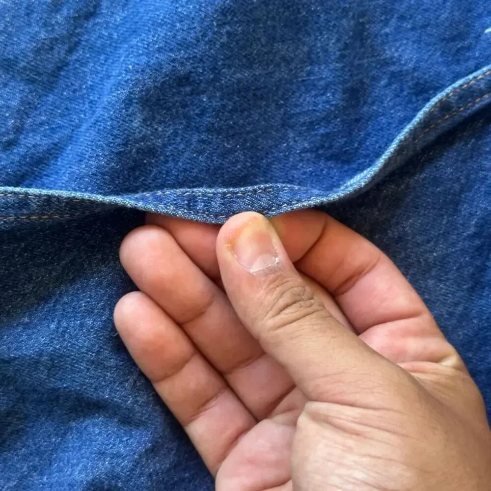 Vintage 1970s Levi's BIG E Denim Laundry Bag